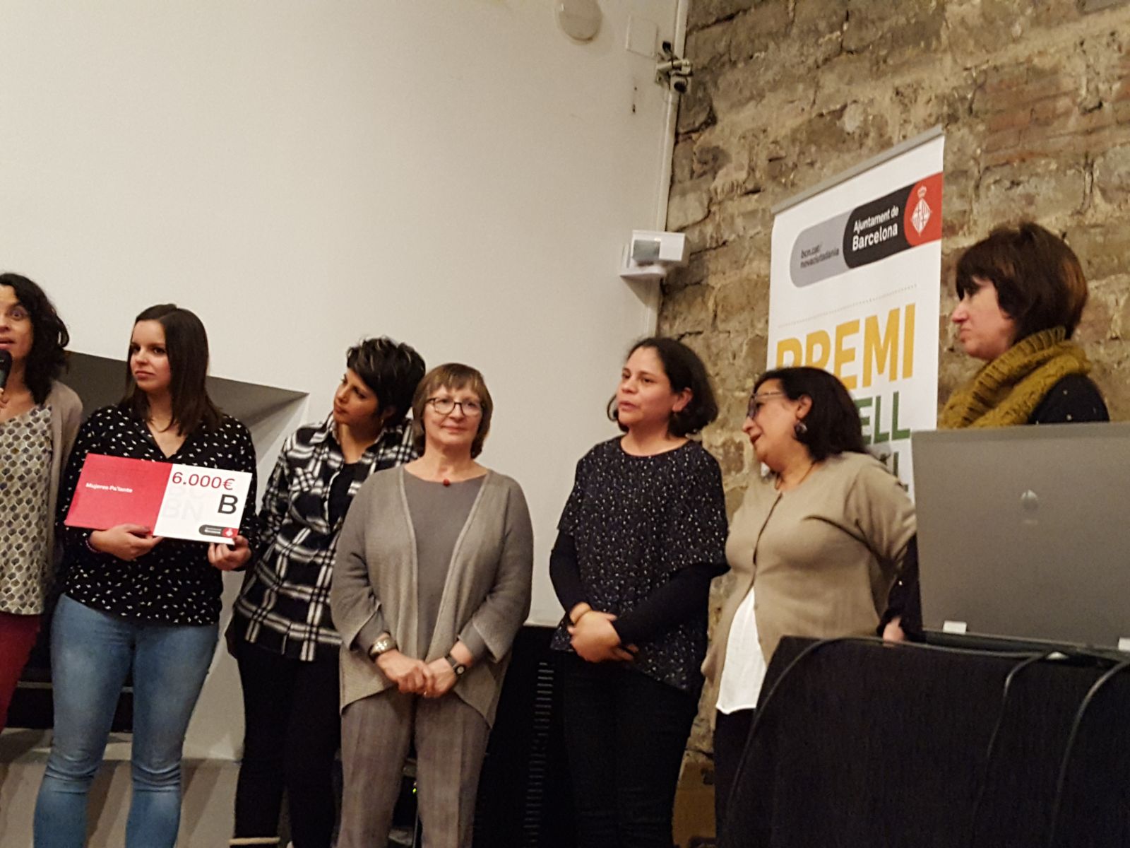 Entrega Premio Consell Municipal d'Immigració'